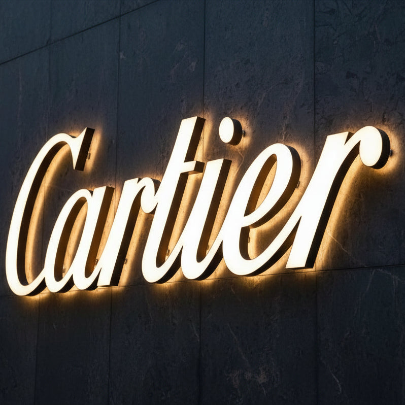 Custom Acrylic 3D Letter Sign Board for Storefront, Office & Brand Display