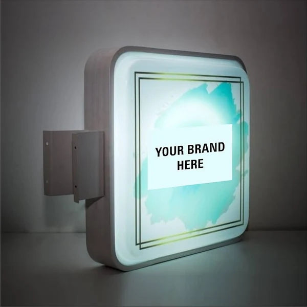 Custom Illuminated Projecting LED Sign Board for Shops, Cafés & Business Stores