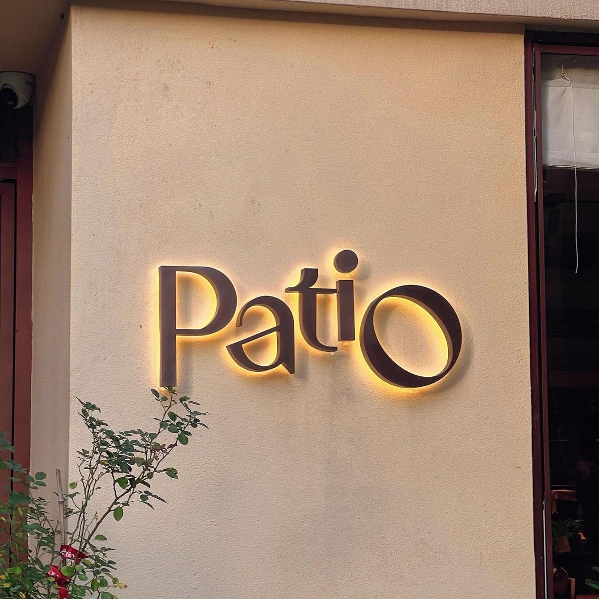 Custom Warm LED Halo Lit Channel Letter Sign for Restaurants, Cafés & Business Branding