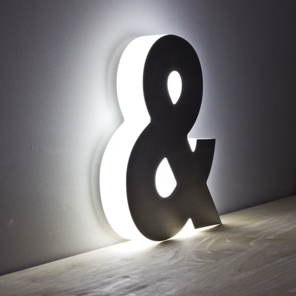 Custom Front & Halo Lit LED Channel Letter Sign for Premium Business Branding