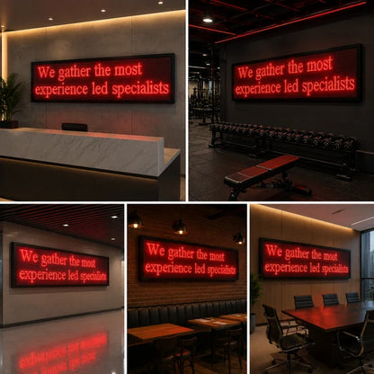 Programmable LED Display Board for Shops, Offices, Hotels & Business Advertising