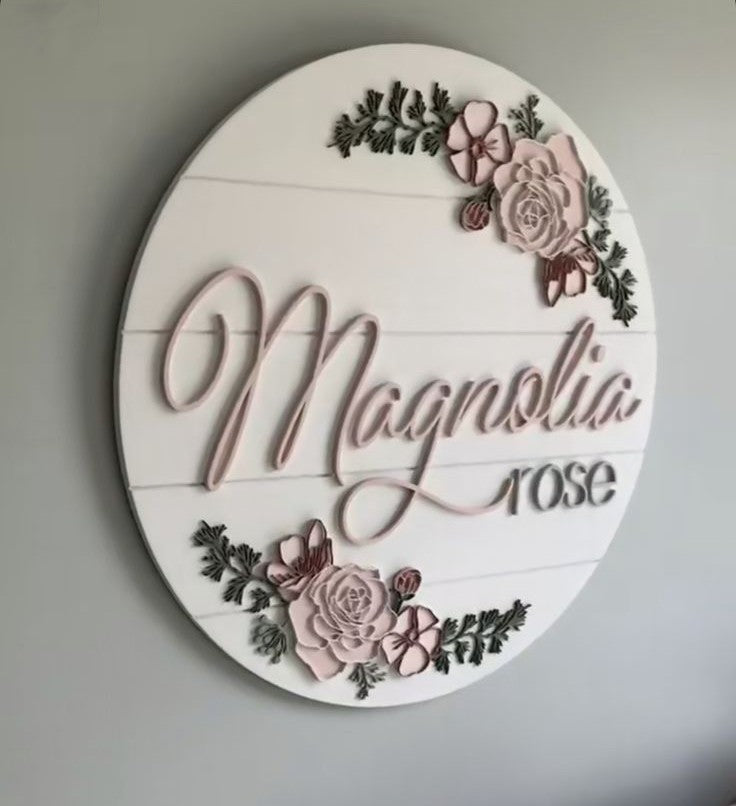 Custom Round Projecting Logo Sign for Modern Retail and Brand Visibility