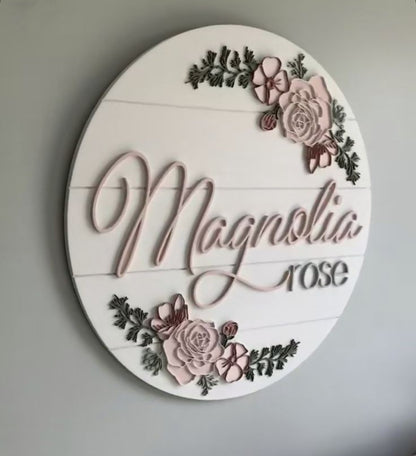 Custom Round Projecting Logo Sign for Modern Retail and Brand Visibility
