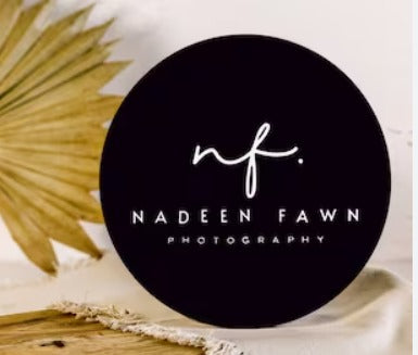 Custom Round Nail Salon Sign with Gold Mirror Logo and Personalized Branding