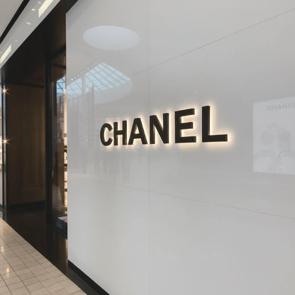 Custom LED Logo Sign with Halo Lighting for Office, Retail & Business Branding