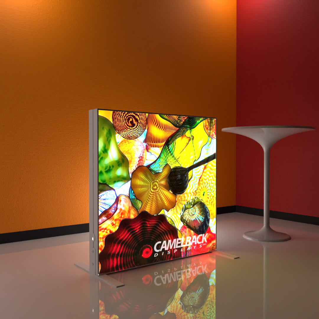 LED Backlit Restaurant Menu Display Panels | Illuminated Wall Mounted Menu Boards for QSR, Café & Food Outlets