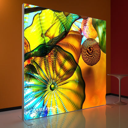 LED Backlit Restaurant Menu Display Panels | Illuminated Wall Mounted Menu Boards for QSR, Café & Food Outlets