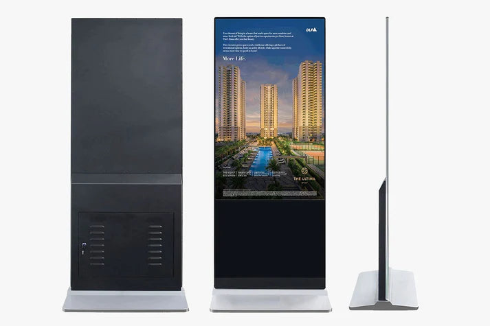 Digital Signage Standee | Vertical Digital Advertising Display Screen for Retail Promotion