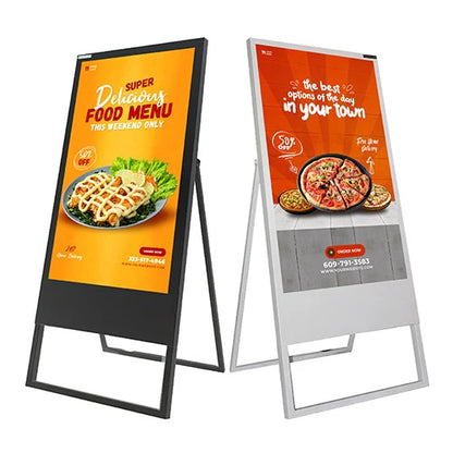 43 Inch Digital Advertising Display Screen | LED Digital Signage Standee Vertical Advertising Display