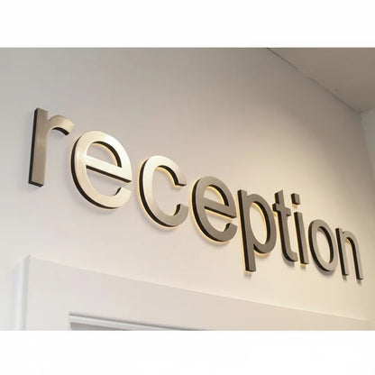 Custom Unispace 3D Acrylic Letter Sign for Office & Corporate Wall Branding