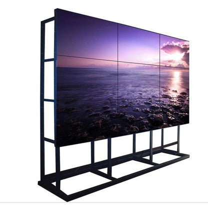 freestanding LED video wall display with metal frame structure high resolution screen