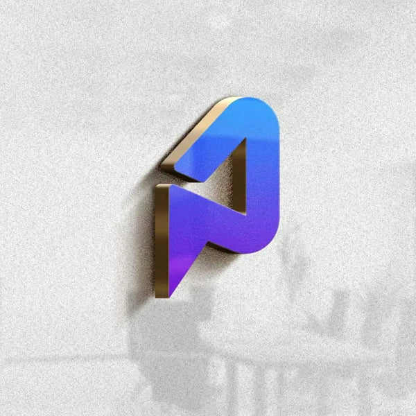 Custom 3D Acrylic Office Logo Sign for Corporate Reception Wall Branding