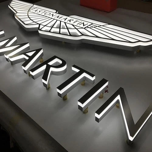 Custom 3D Acrylic Letter Sign for Modern Office, Retail & Storefront Branding