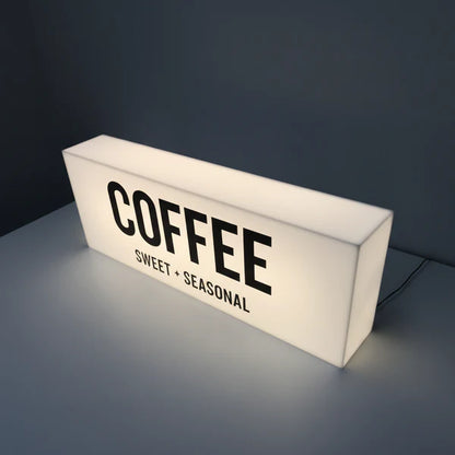 Custom Storefront LED Light Box Sign for Retail Shops & Commercial Businesses