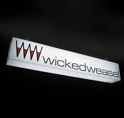 Custom LED Business Light Box Sign for Retail Stores, Offices & Commercial Spaces