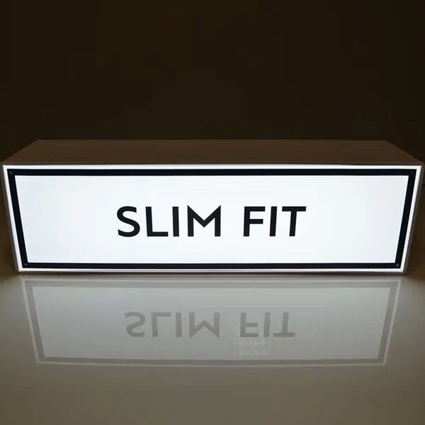 Custom Vertical LED Light Box Sign for Cafés, Bakeries & Retail Stores