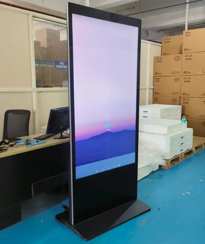 Floor Standing Digital Advertising Display Screen | LED Digital Signage Standee