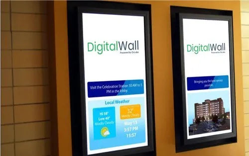 Restaurant Digital Menu Board System | Wall Mounted Digital Advertising Display Screen