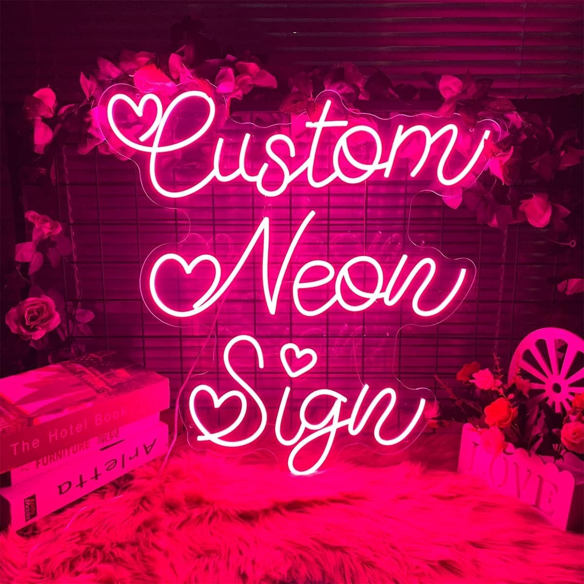 Handmade Custom Neon Sign Personalized Wall Art for Home and Office